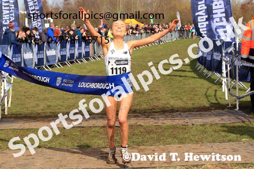 Senior Womens 2023 UK CAU Inter Counties Cross Country Champs, Prestwold Hall, Loughborough. Photo: David T. Hewitson/Sports for All Pics